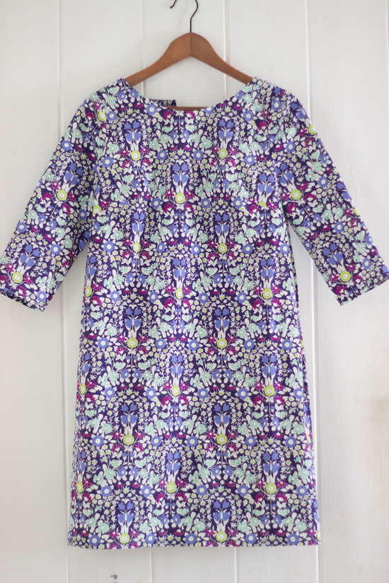ultimate floral shift dress with John Lewis fabric ultimate floral shift dress with John Lewis fabric