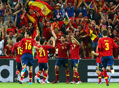 Spain-France Euro 2012