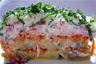 Салат «Баклажанный рай»
