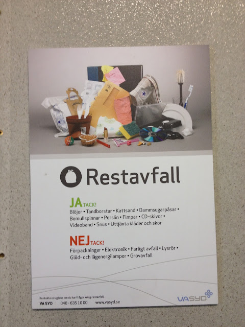 residual waste vastra hamnen apartment building residual waste (trash)