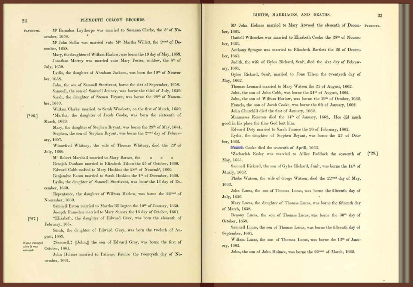 Francis Cooke Mayflower