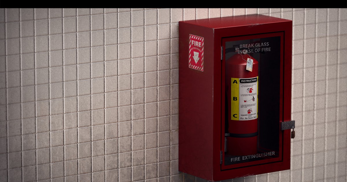 Art of Saul Espinosa Modo Fire Extinguisher practice