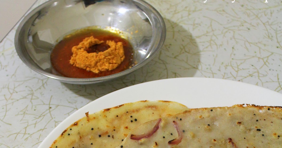 Maida Dosai / All purpose flour or White flour Dosa Chettinad Recipes