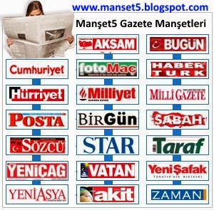 güncel gazete manşetleri haber oku