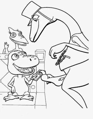 Dinosaur Train Coloring Pages