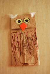 Owl Paper Bag