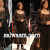 Zeenat Aman in Black Full Sleeves Salwar Kameez