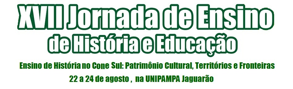 XVII Jornada de Ensino de História e Educação