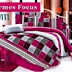 Sprei Handmade Motif Hermes Focus Marun