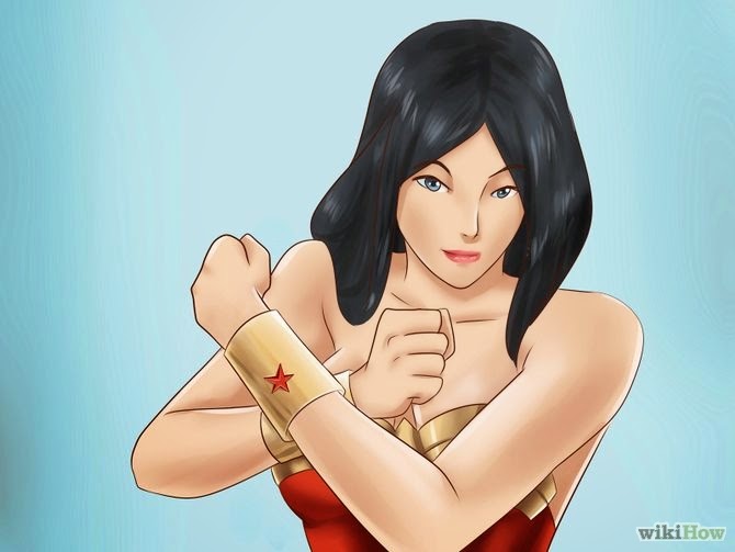 Como fazer fantasia de Mulher Maravilha - Acessórios - Braceletes