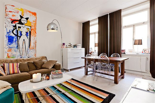 quitinete decorada, kitnet, decoração de quitinete, blog de decoração