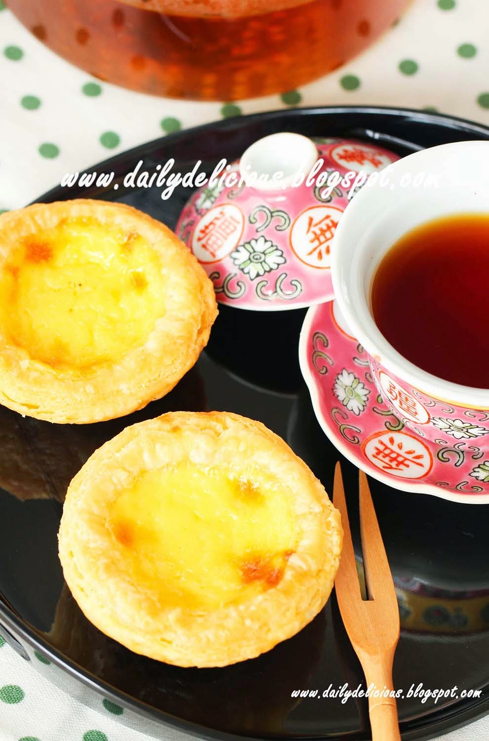 dailydelicious Chinese Egg Tarts Delicious little tarts!
