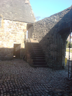 Provan Hall courtyard