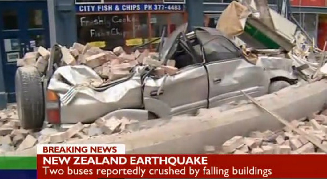 Nz Earthquake Pics