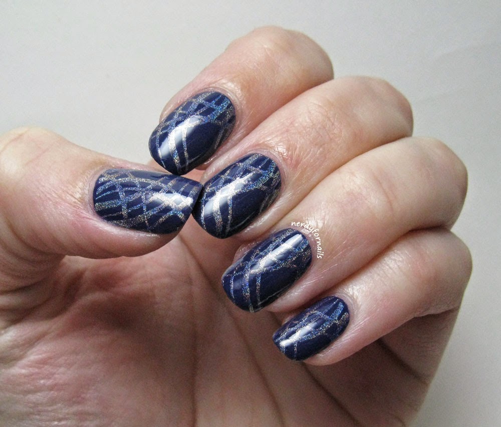 China Glaze Queen B with Holo Bundle Monster Stamping