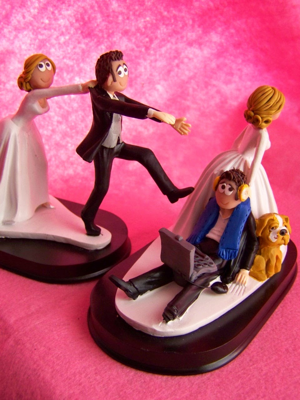 Muñecos y Figuras Personalizadas para Tartas de Bodas, Comuniones y