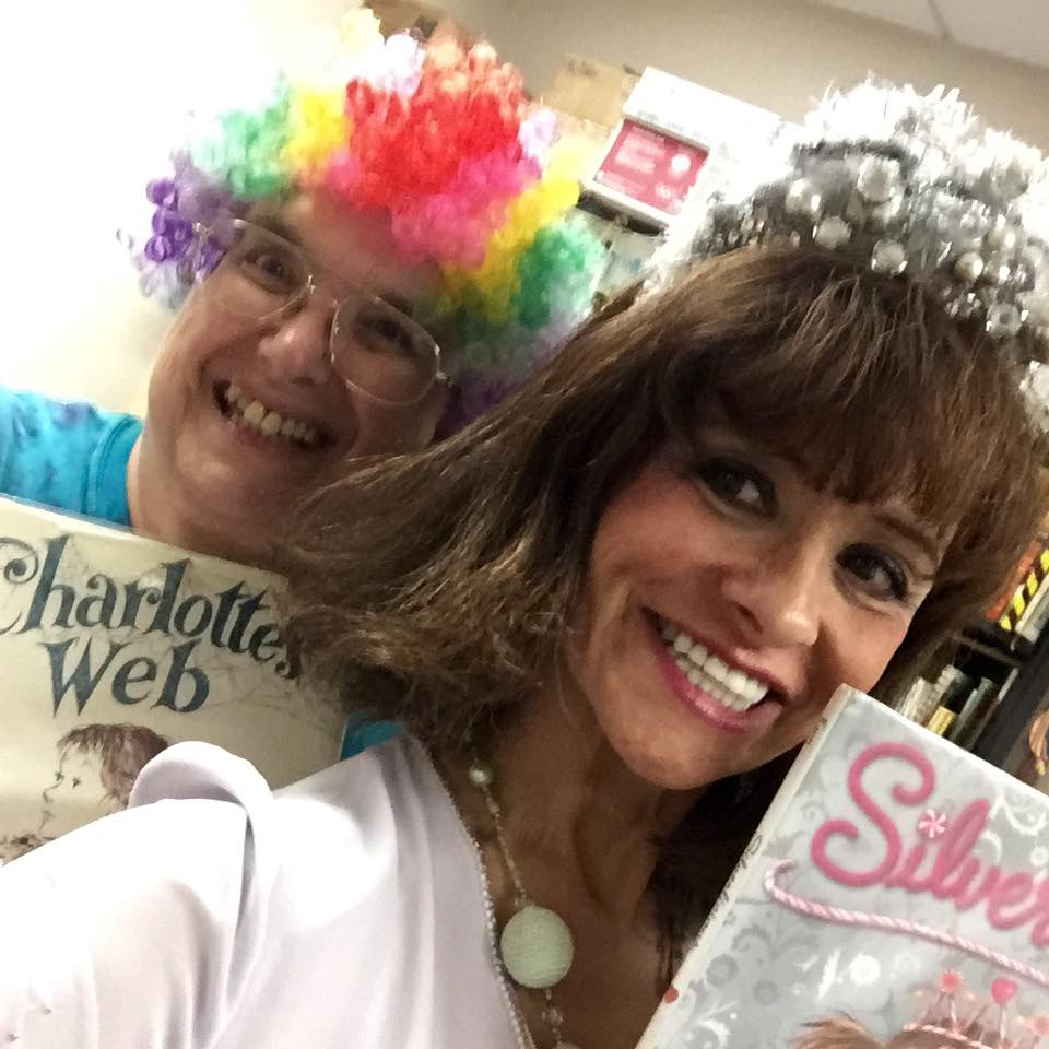 Say hello to Mrs. Bull and Miss Rebecca at the East Lyme Public Library.