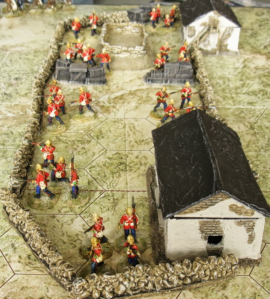 Wargaming with Barks Zulu! How I made Rorke's Drift