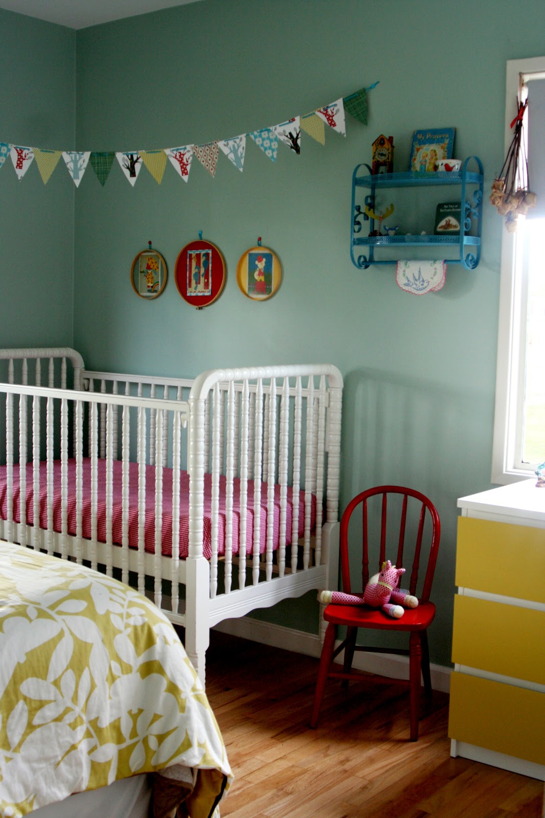 Picnics in the Park Making a Corner for Baby