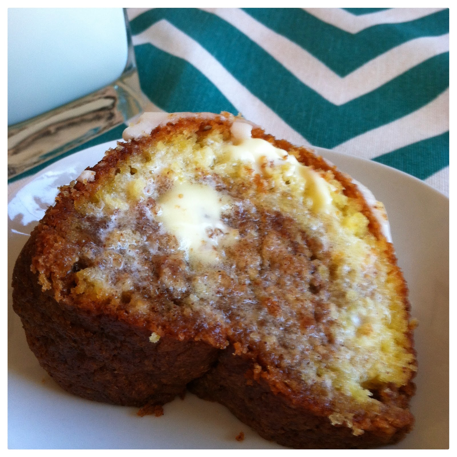 Courting Contentment Cinnamon Swirl Bundt Cake with Vanilla Glaze