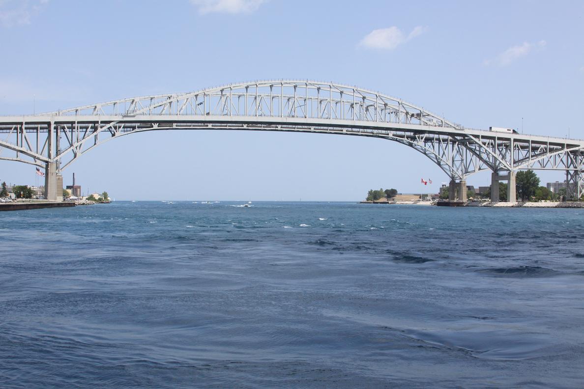 Michigan Exposures The Blue Water Bridge Revisited