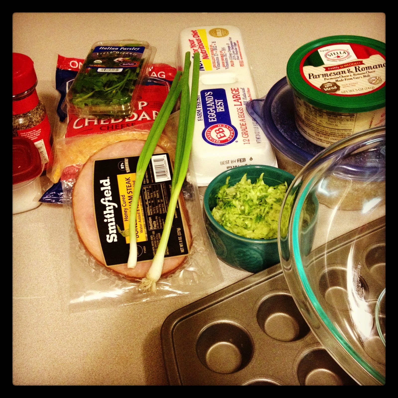 Life As I Know It Ham and Cheese Quinoa Bites