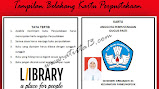 Contoh Kartu Perpustakaan Versi Words.Doc