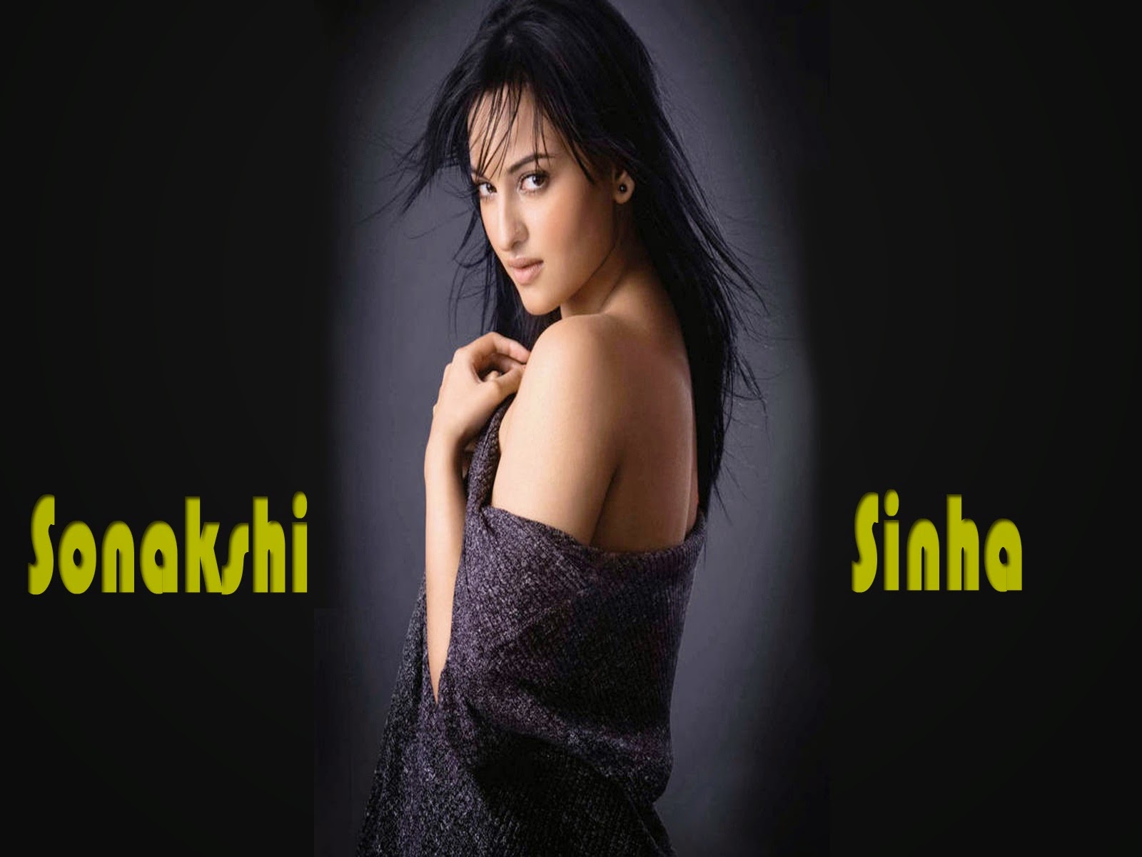 Bollywood Indian Actress Sonakshi Sinha Sexy beautifull in Black HD Images Bollywood Indian Actress Sonakshi Sinha Sexy beautifull in Black HD Images