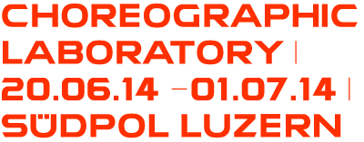 Choreographic Laboratory | BLOG | 2014 | SÜDPOL Luzern