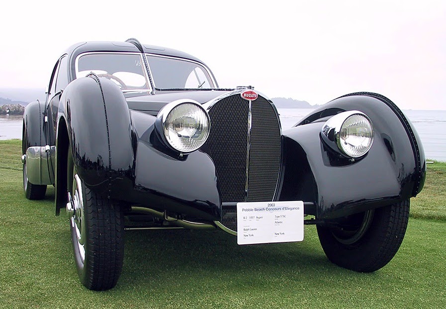 Overviews 1936 Bugatti Type 57SC Atlantic History World's most
