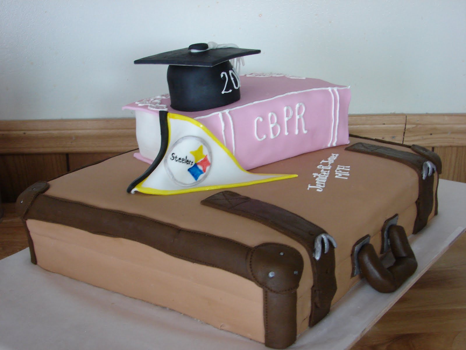 My Cake Hobby Graduation cake 4