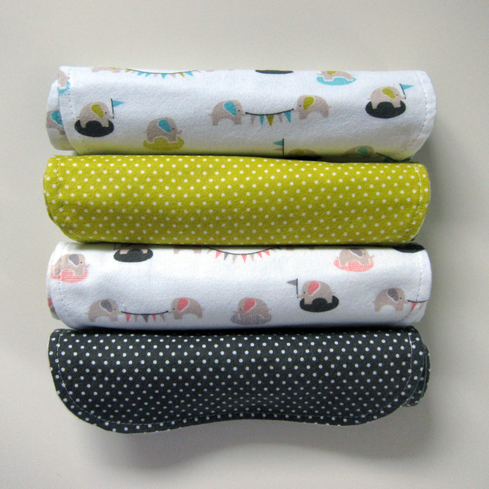Contoured Burp Cloths Revisited Cloud9 Fabrics