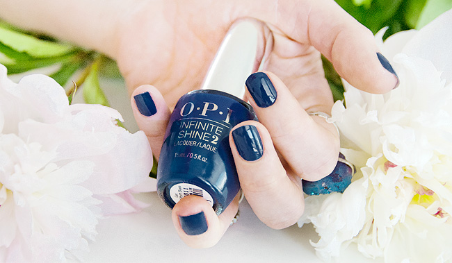 Review OPI Infinite Shine Get Ryd-Of_Thym Blues Gel Effect Lacquer system nail polish opi, infinite shine, review