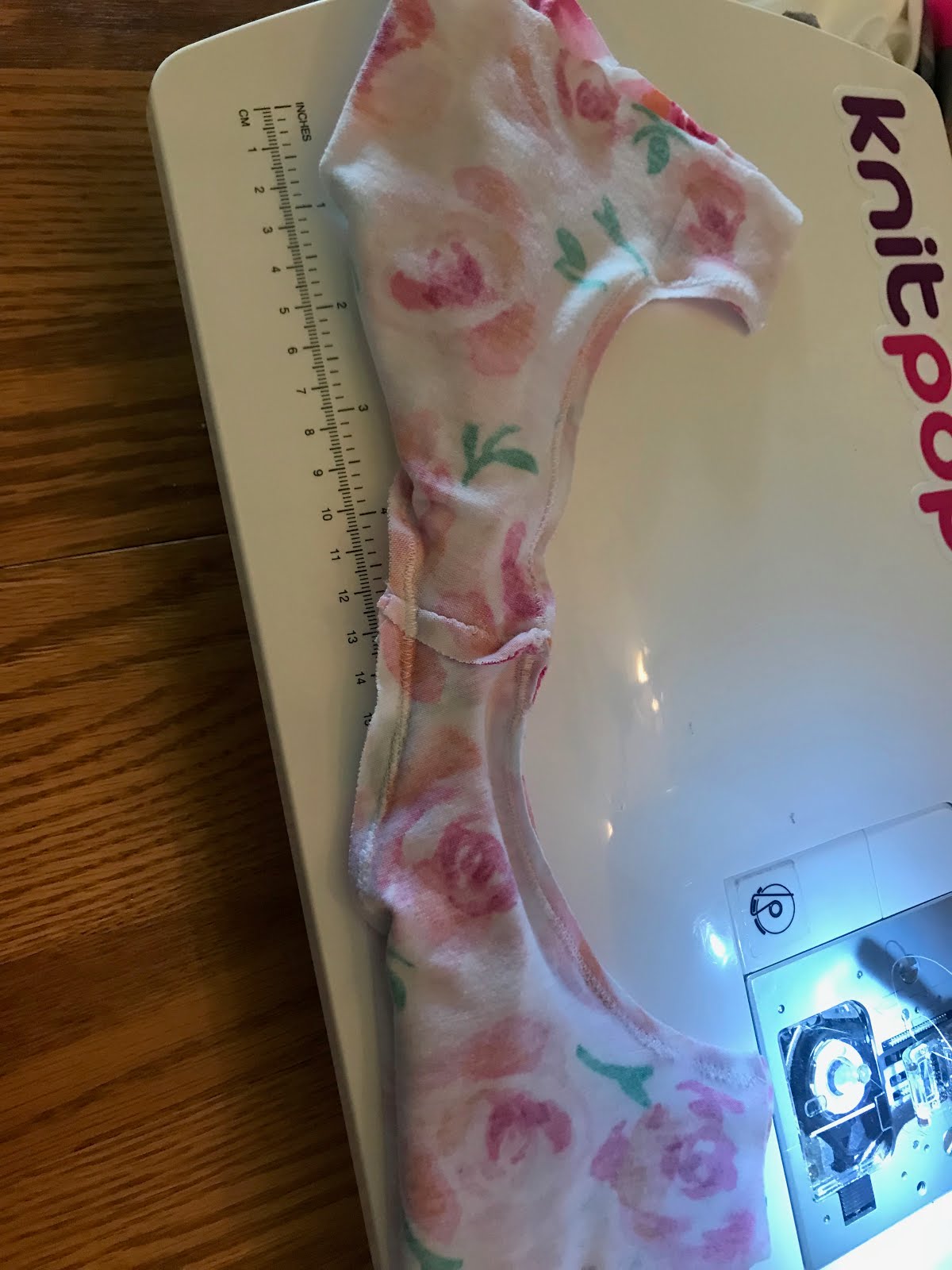 TaDah Pattern's "Tea Party Dress" KNIT tutorial burrito method Get