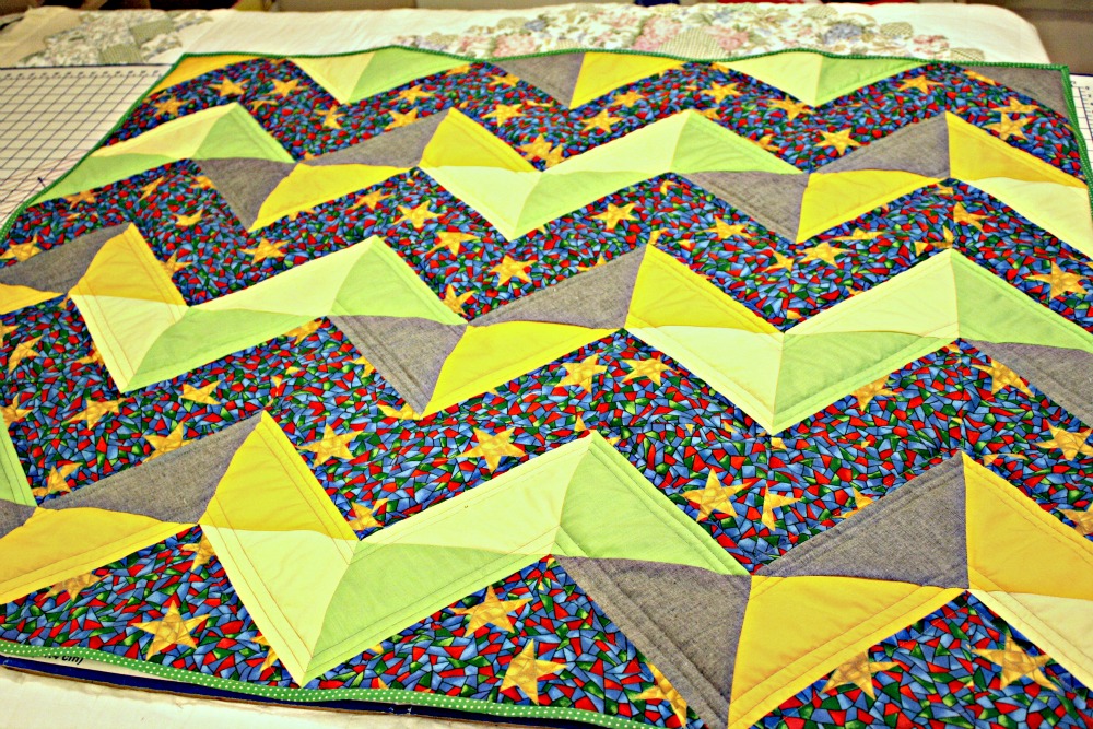 Ricochet and Away! Quilt in a day