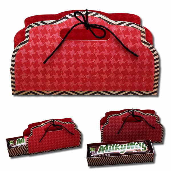 Bits of Paper Candy Bar Holders!