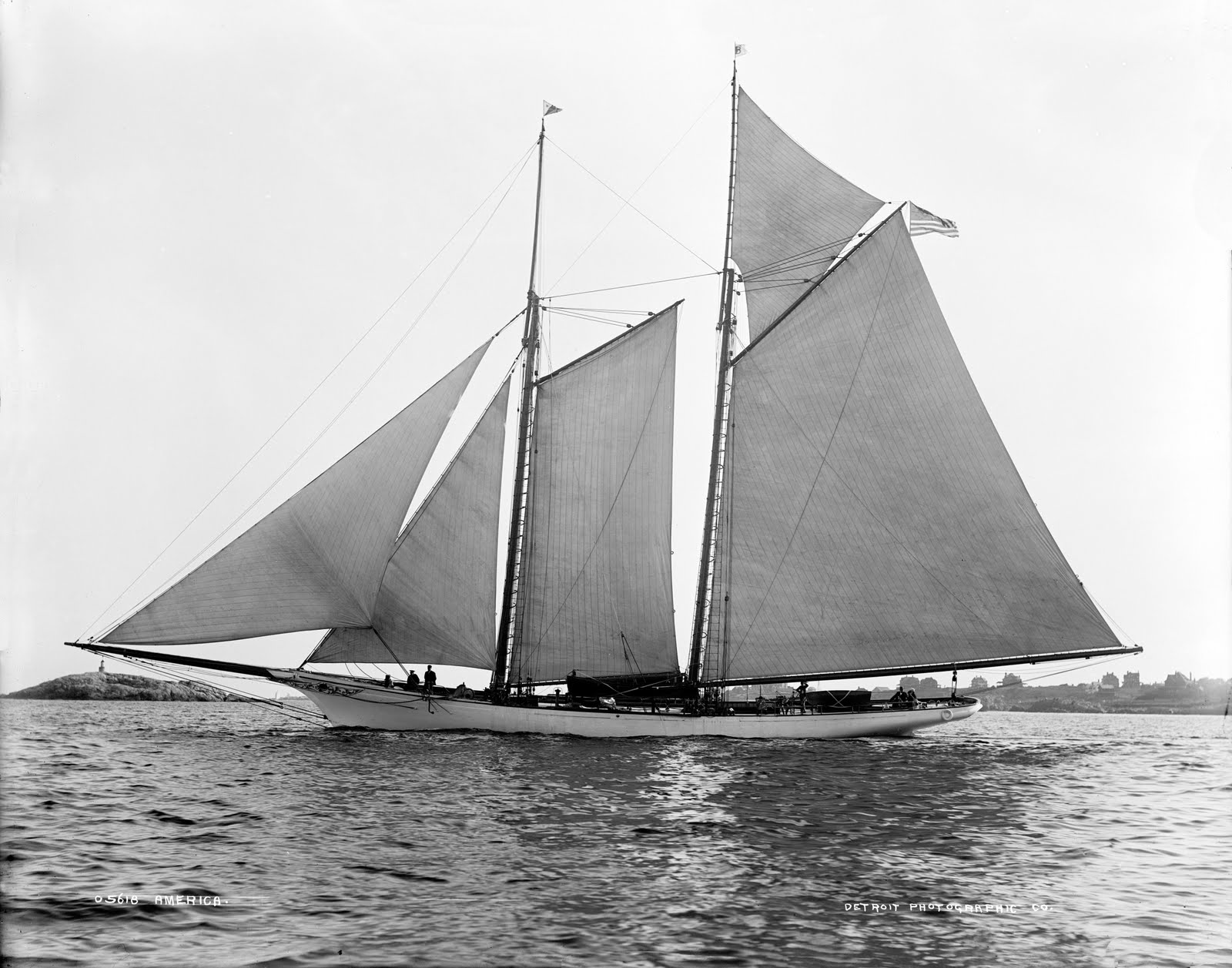 America Racing Yacht