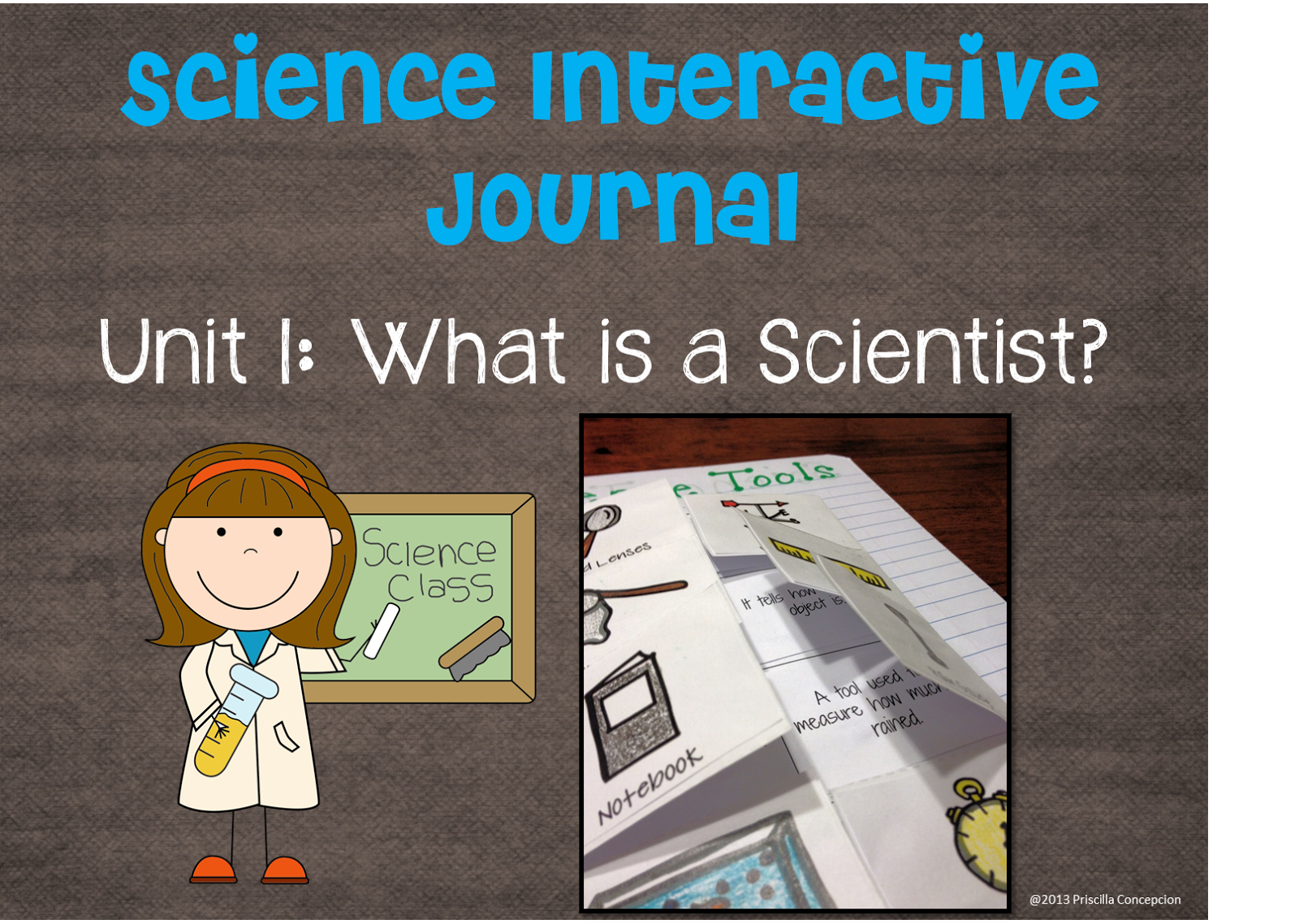 teacherific Science Interactive Journal Unit 1
