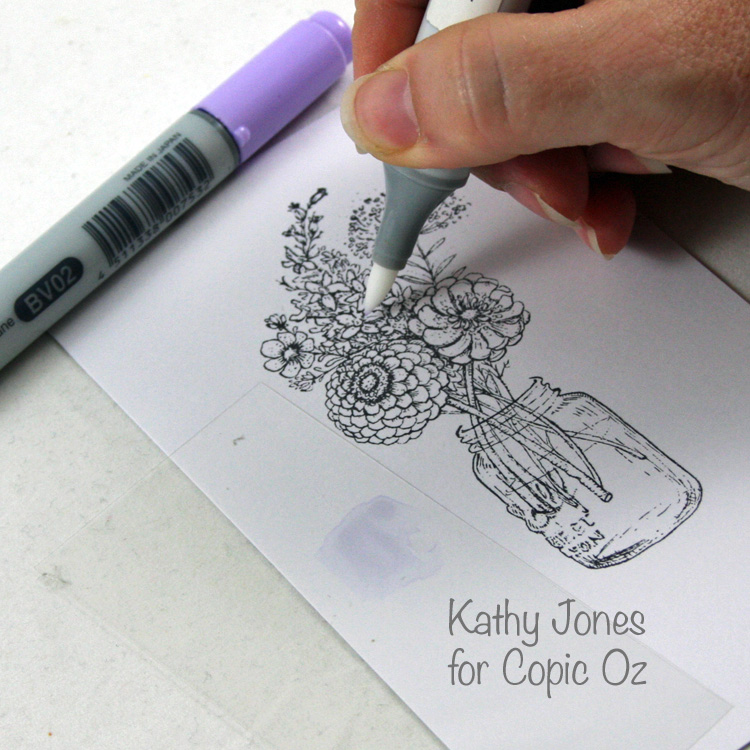 copic oz The Colourless Blender!