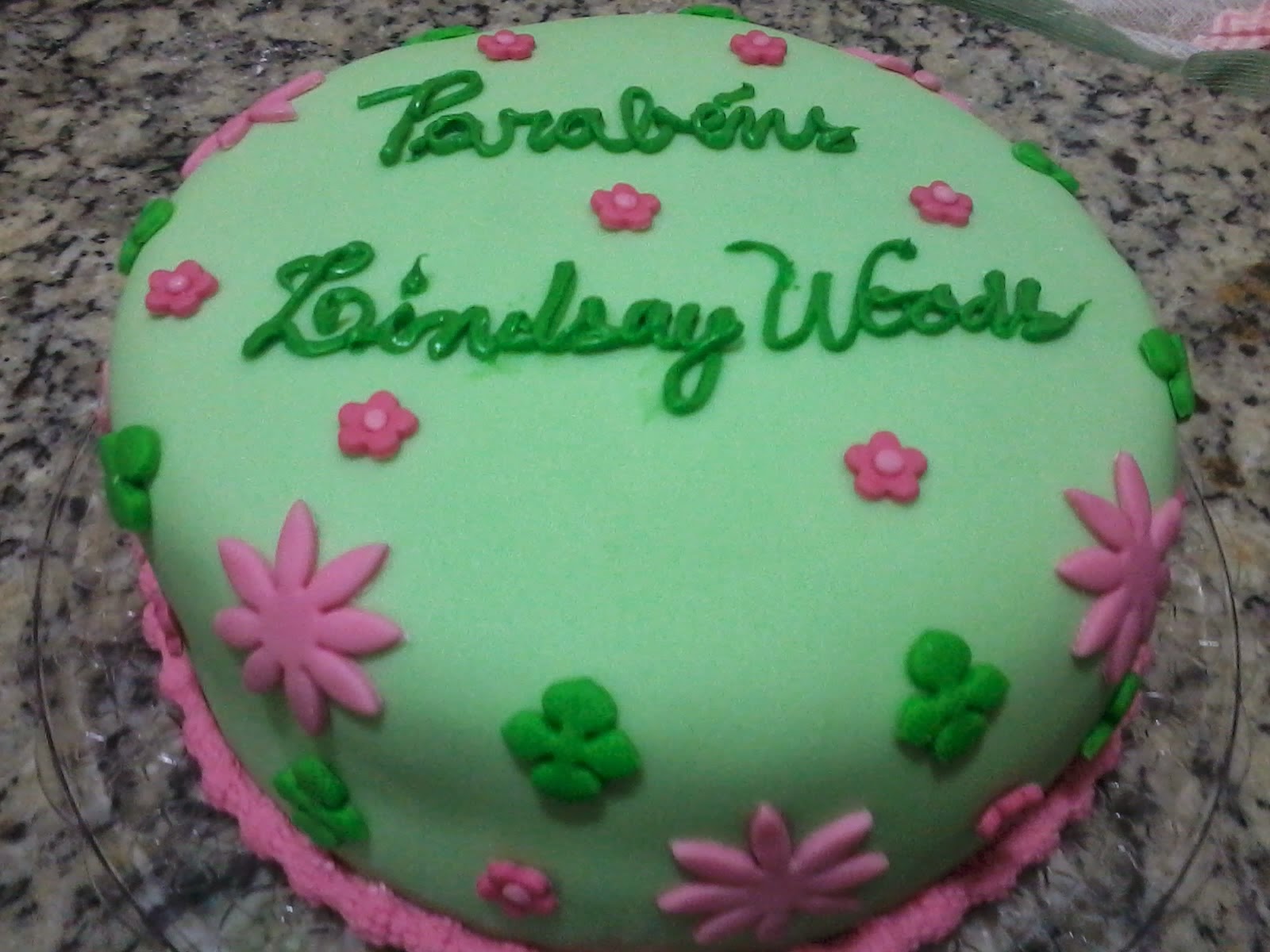 Maristela Culinarista BOLO COM PASTA AMERICANA