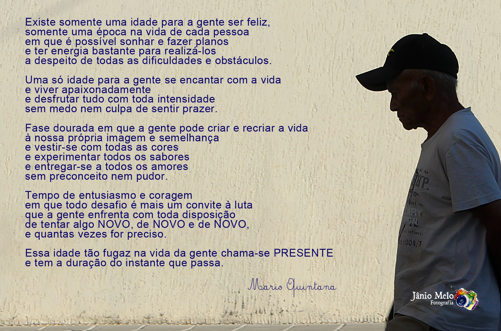 Poema Mario Quintana Tempo De Ser Feliz Mensagens De Amor