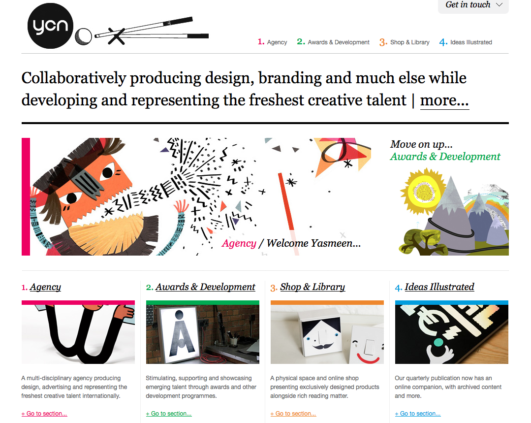 Auntie Yaya illustration internship at YCN