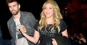 ALL HOLLYWOOD CELEBRITIES: Shakira With Her Husband Gerard Pique Fresh