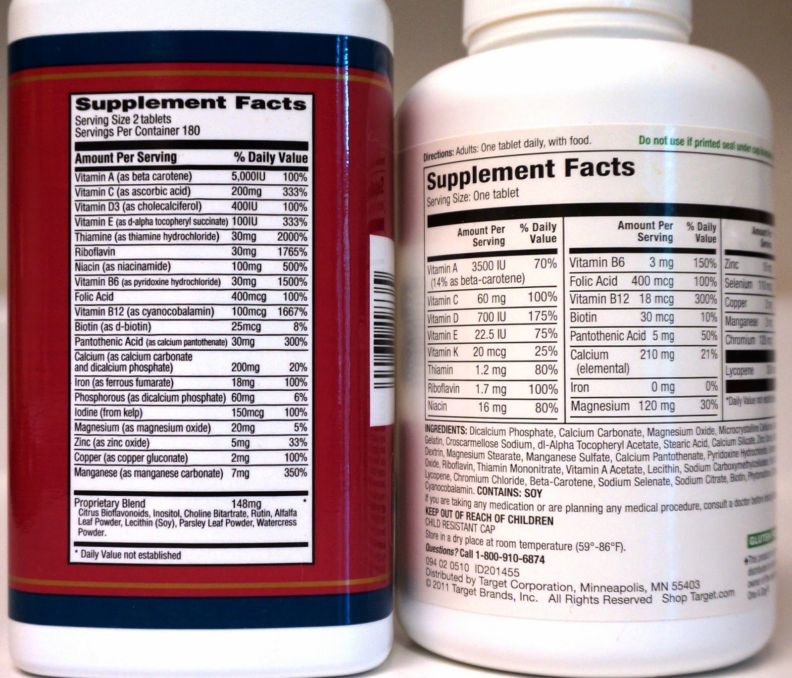 Exploring Trader Joe's Trader Joe's High Potency Multiple Vitamin