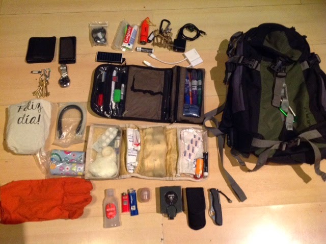 TEOTWAWKI Blog: EDC Bag Dump Contest: JH's Messenger Bag