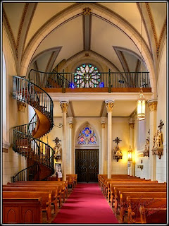 El enigma de la escalera de la capilla Loretto