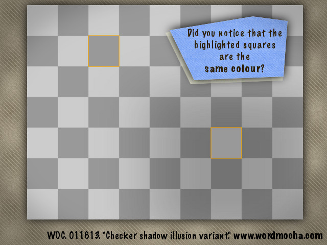 do you believe your eyes the checker shadow illusion word mocha checker shadow illusion how it works