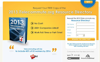 Free download of the 2012 Work from home resource directory - list of companies that will offer you a job working from home