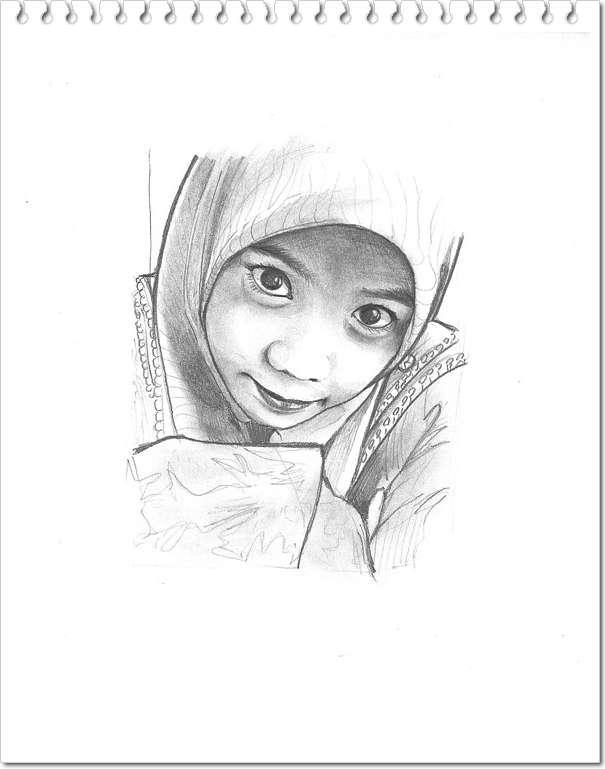 Lukisan Gambar Orang