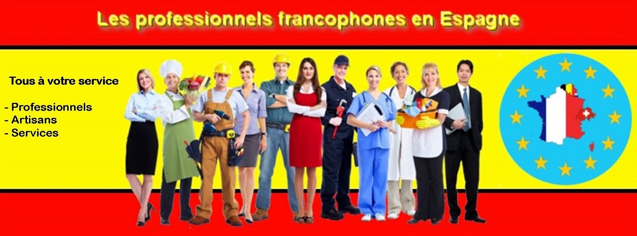 Professionnels Artisans Commerçants Francophones en Espagne